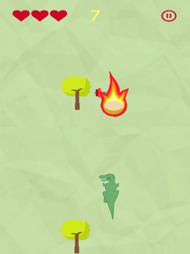 Push-Up T-Rex - Screenshot