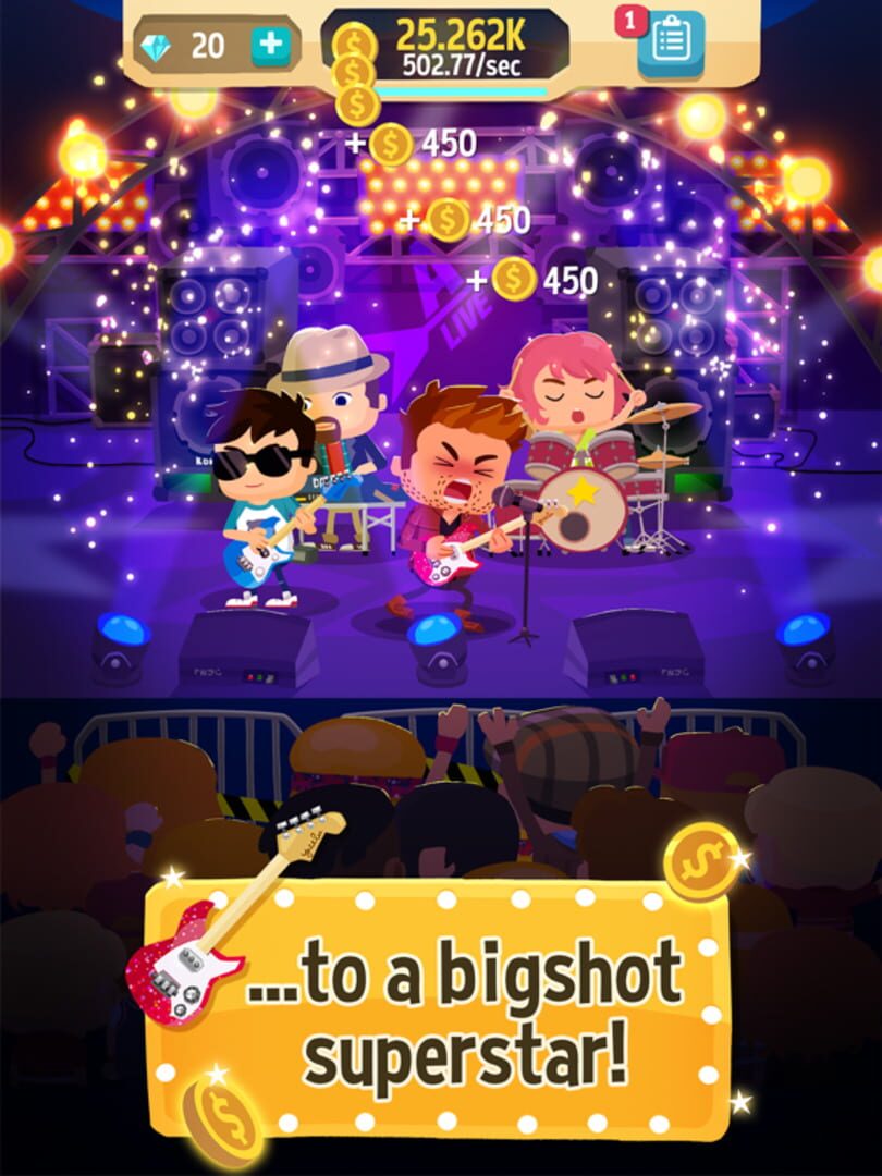 Beat Bop: Pop Star Clicker - Screenshot