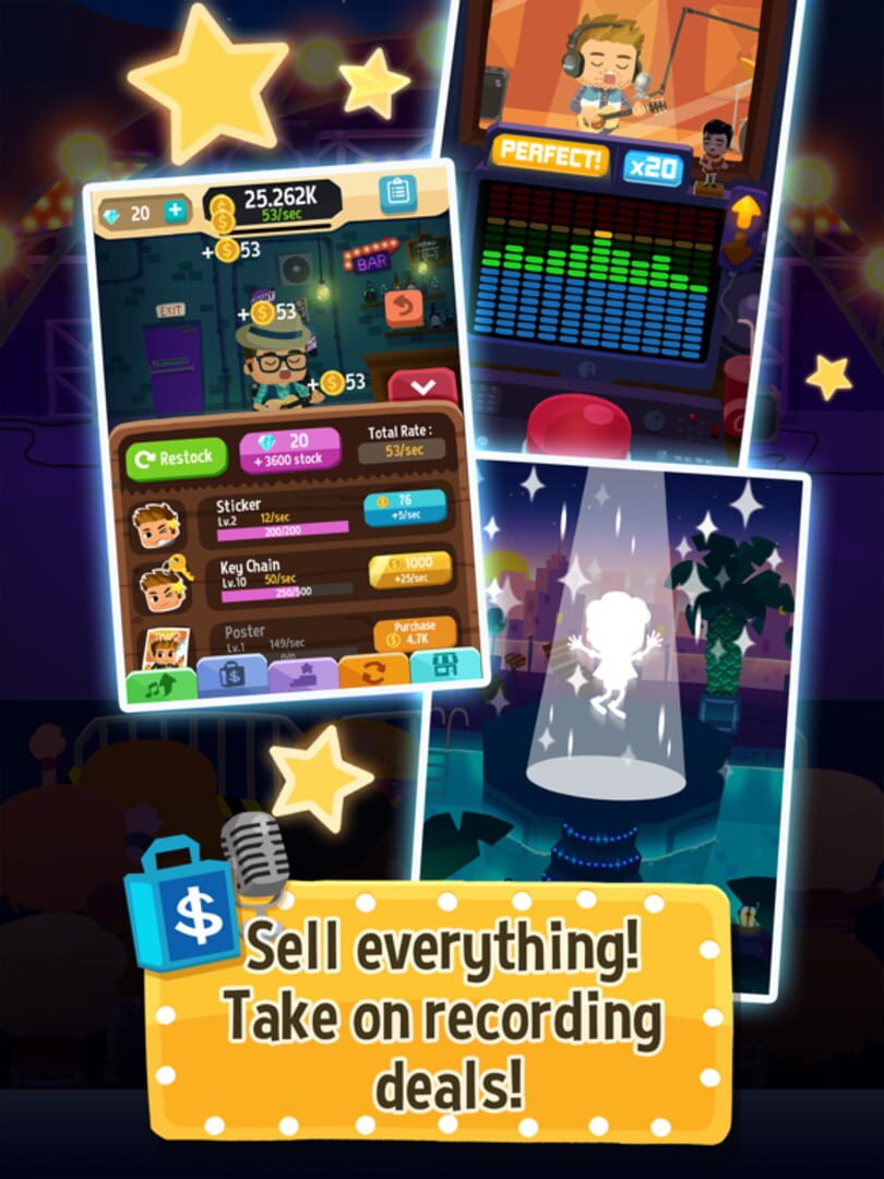 Beat Bop: Pop Star Clicker - Screenshot