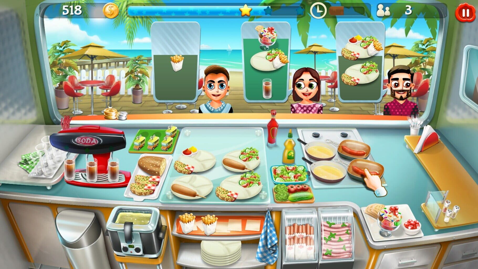 Food Truck Tycoon + Flowlines VS