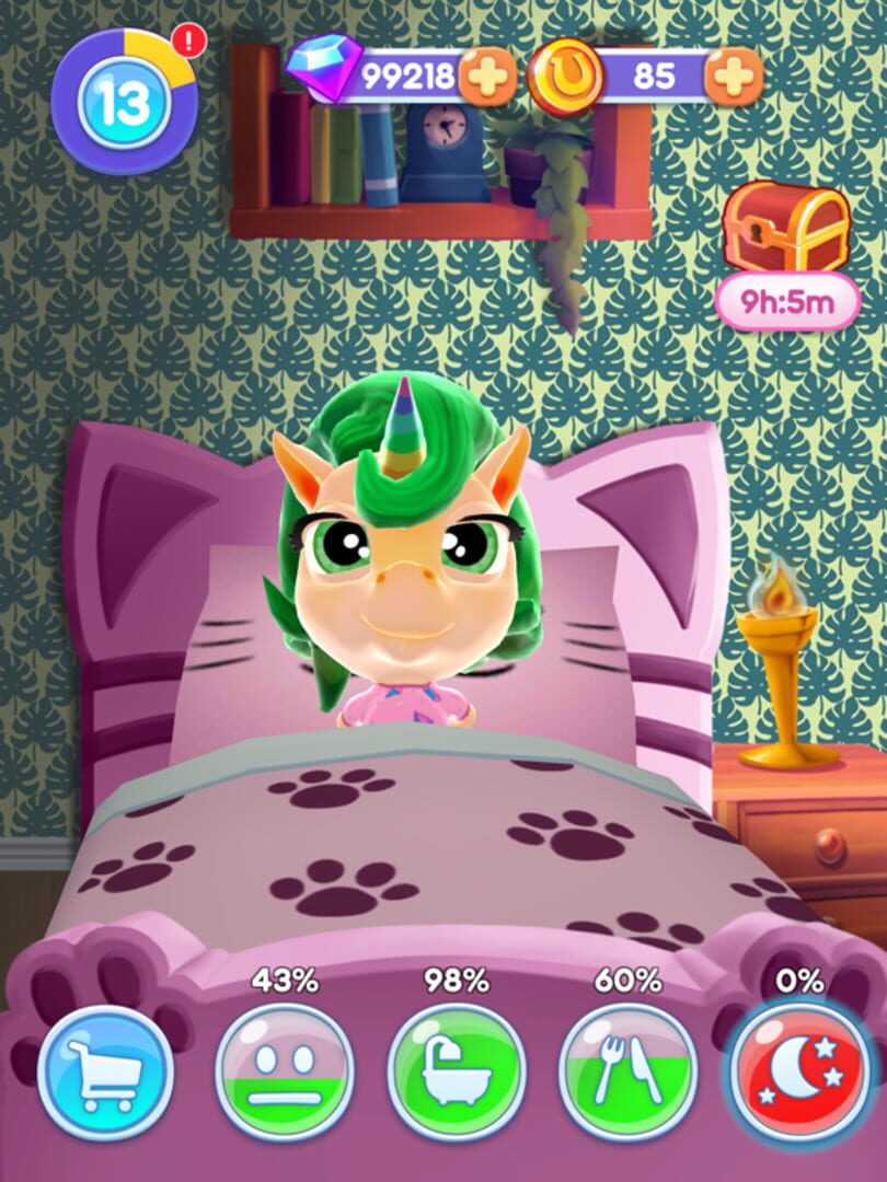 My Talking Unicorn Emily - Screenshot