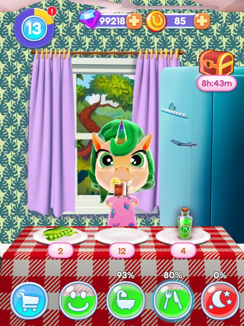 My Talking Unicorn Emily - Screenshot