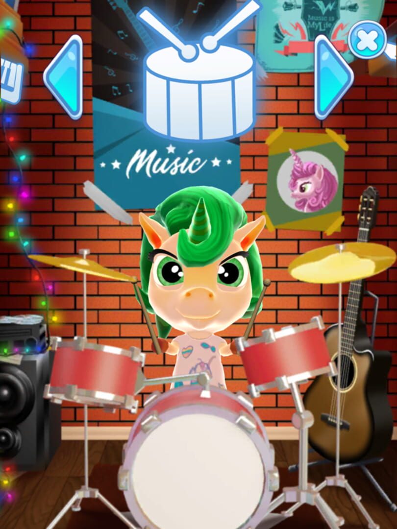 My Talking Unicorn Emily - Screenshot