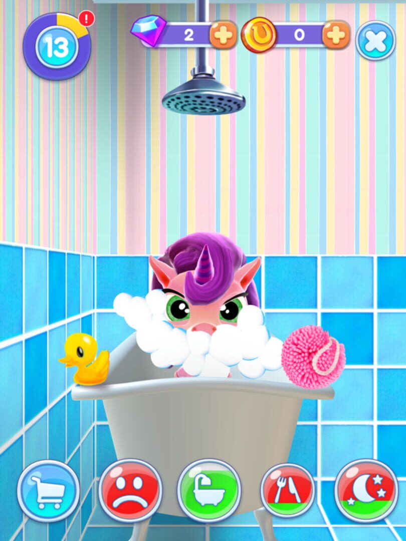 My Talking Unicorn Emily - Screenshot