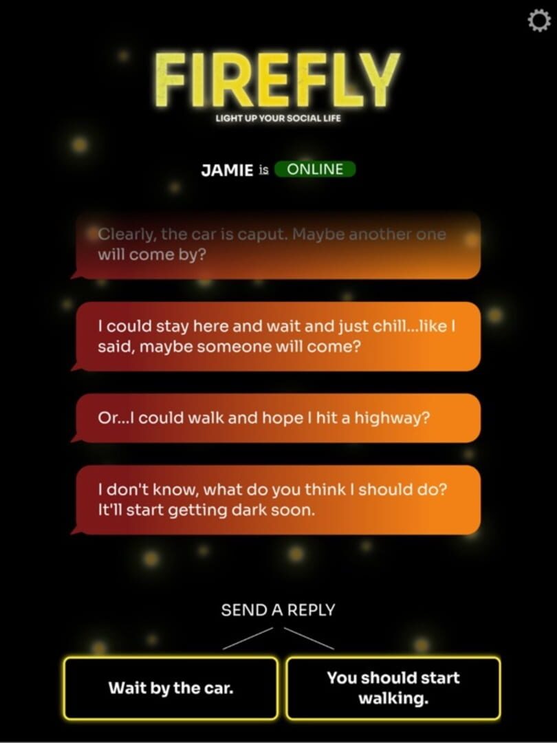 Firefly: A Myth Nerds Journey - Screenshot
