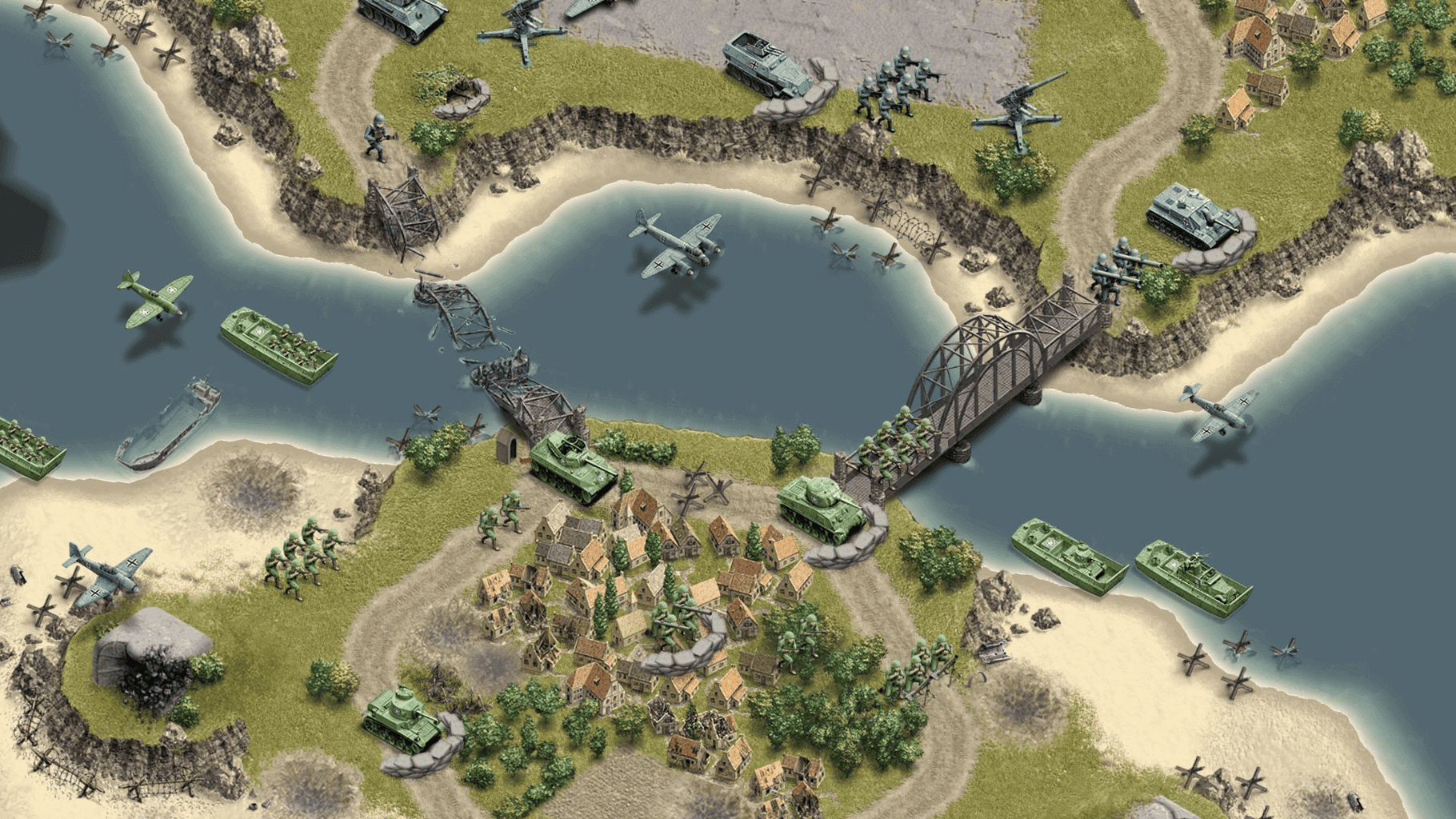 1944 Burning Bridges screenshot