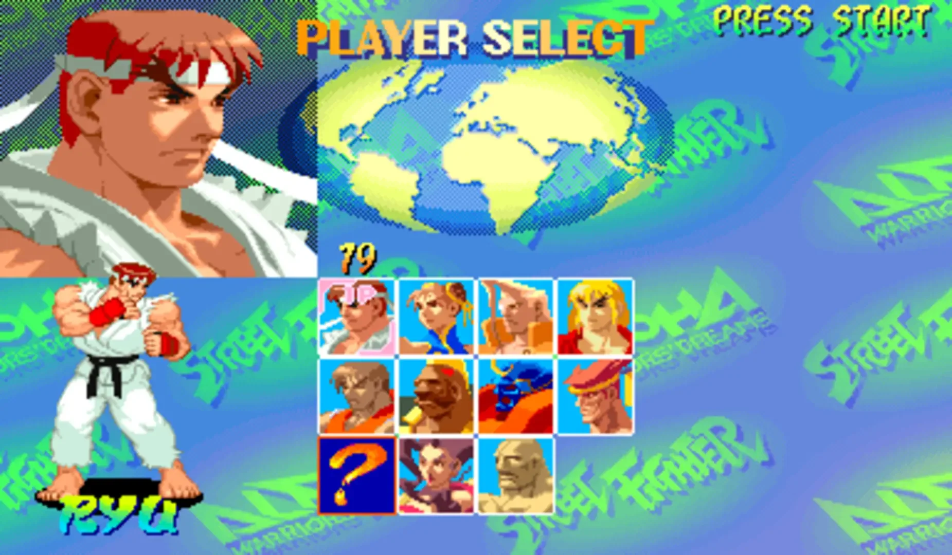 Captura de pantalla - Street Fighter Alpha: Warriors' Dreams