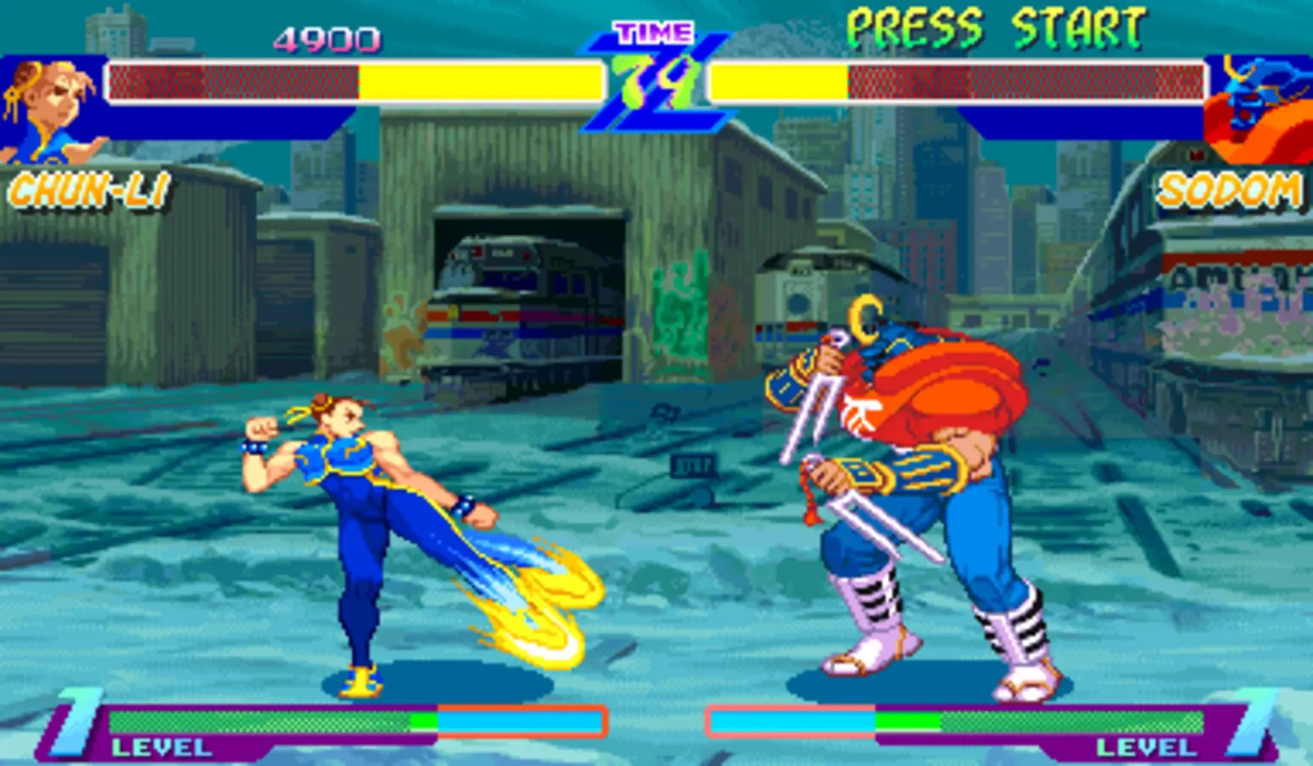 Captura de pantalla - Street Fighter Alpha: Warriors' Dreams