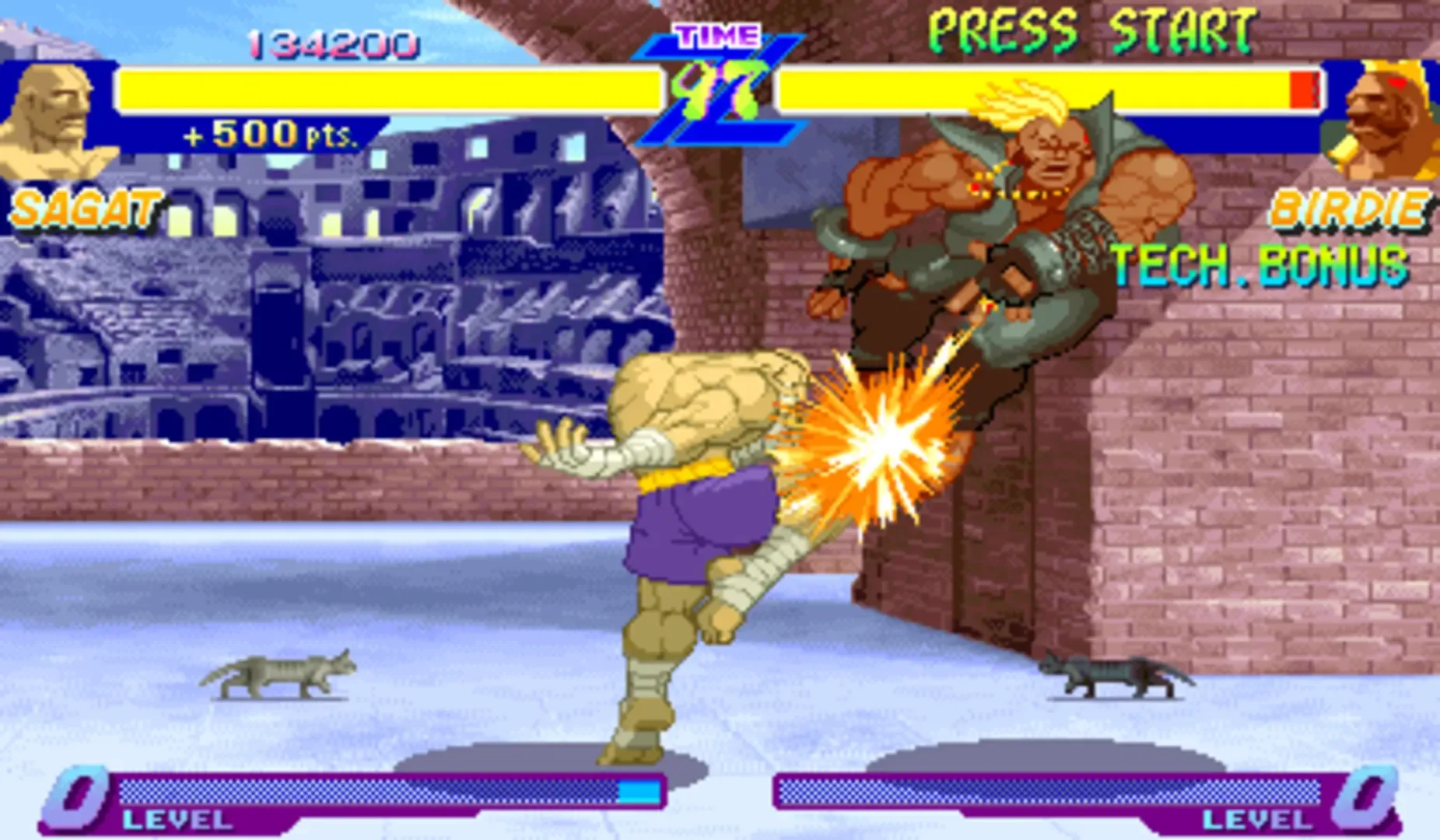 Captura de pantalla - Street Fighter Alpha: Warriors' Dreams
