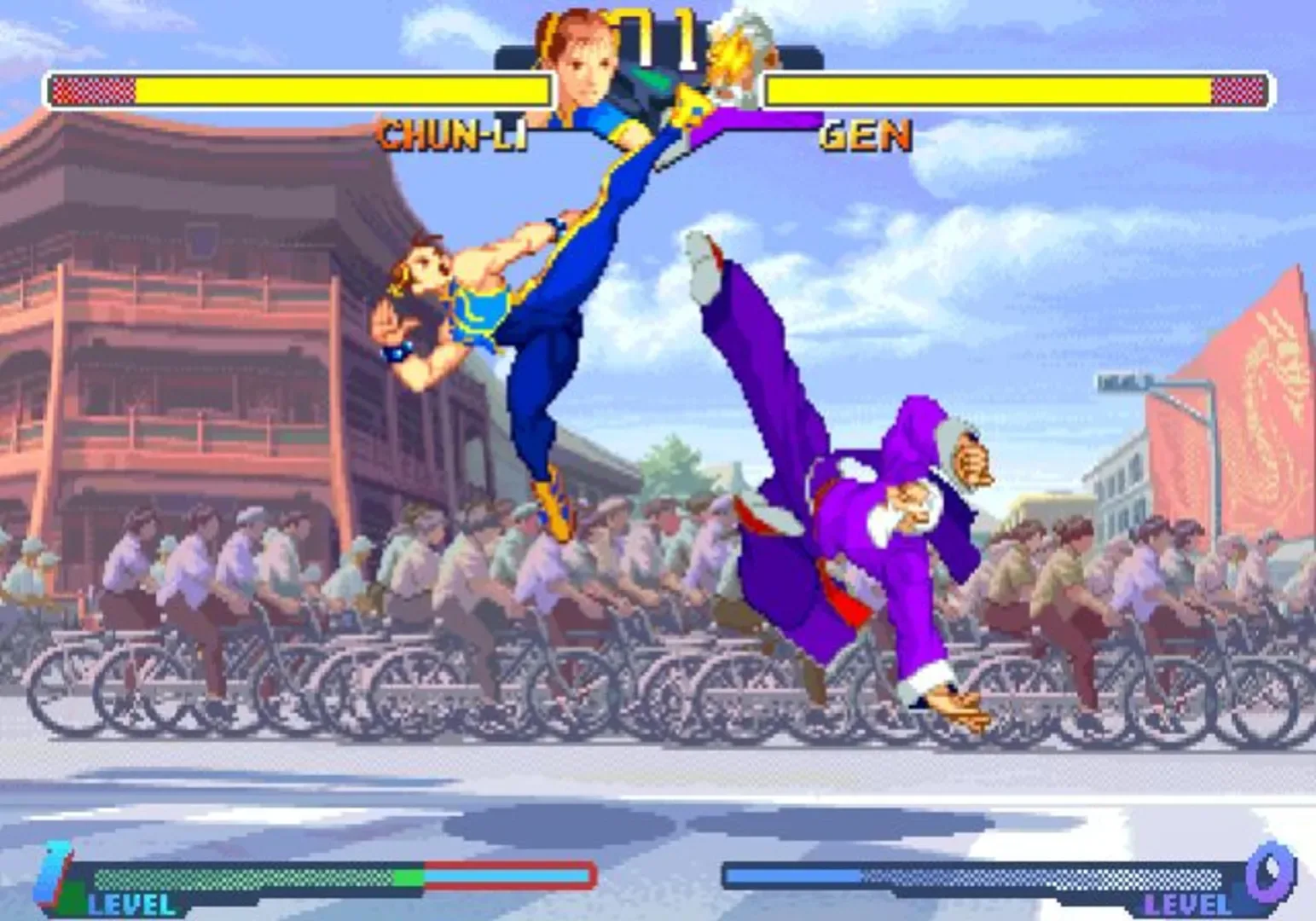 Captura de pantalla - Street Fighter Alpha Anthology