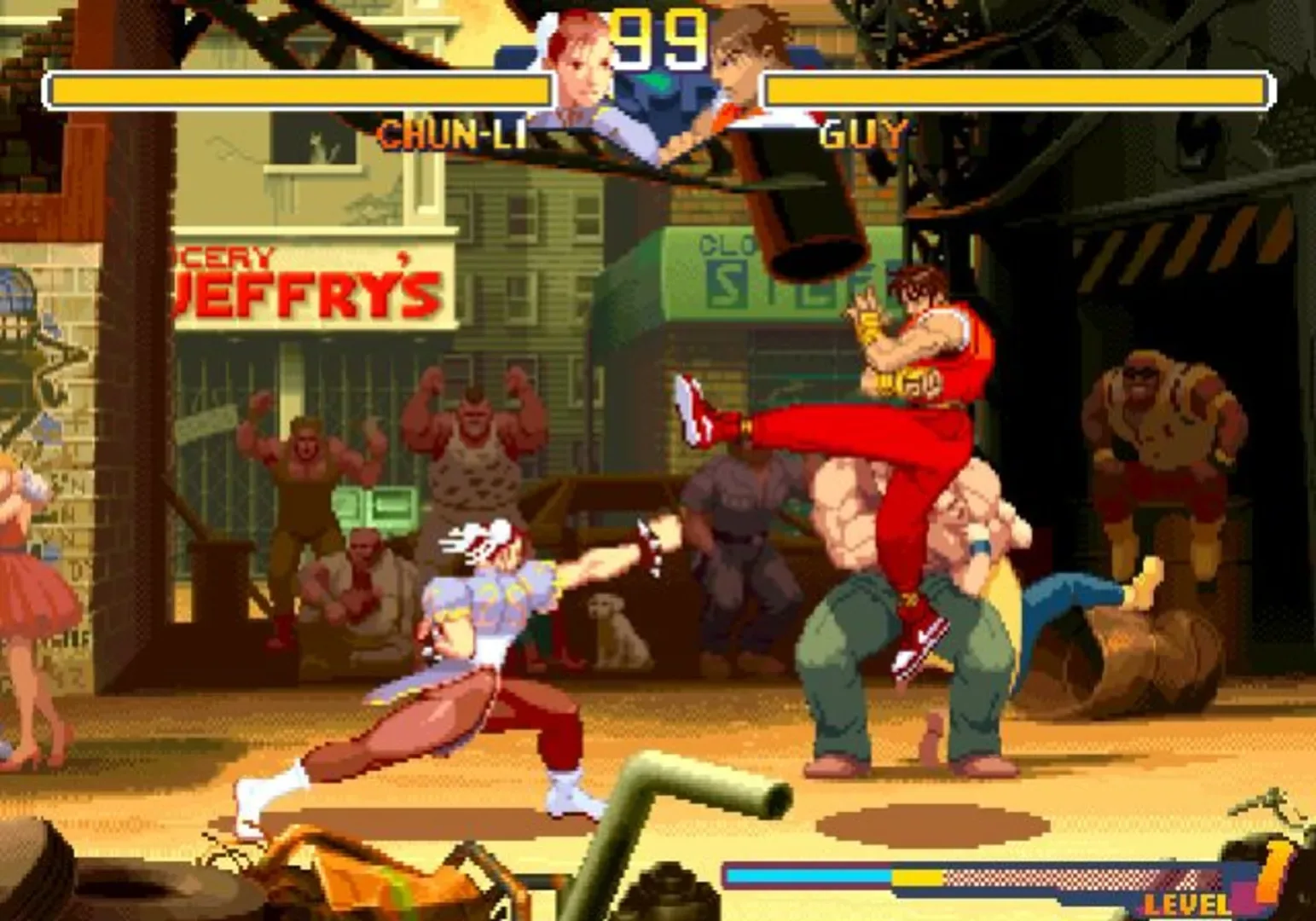 Captura de pantalla - Street Fighter Alpha Anthology