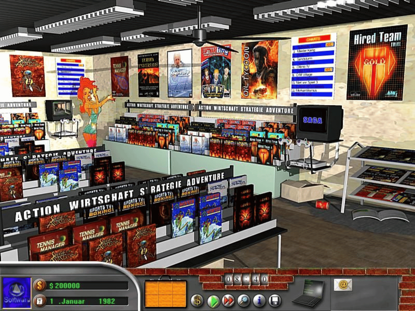 Software Tycoon: Der Spielemanager screenshot