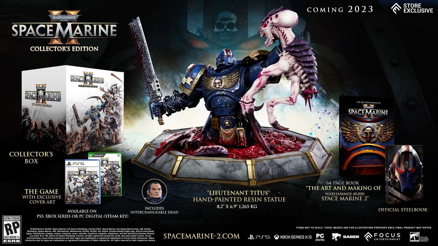 Captura de pantalla - Warhammer 40,000: Space Marine II - Collector's Edition