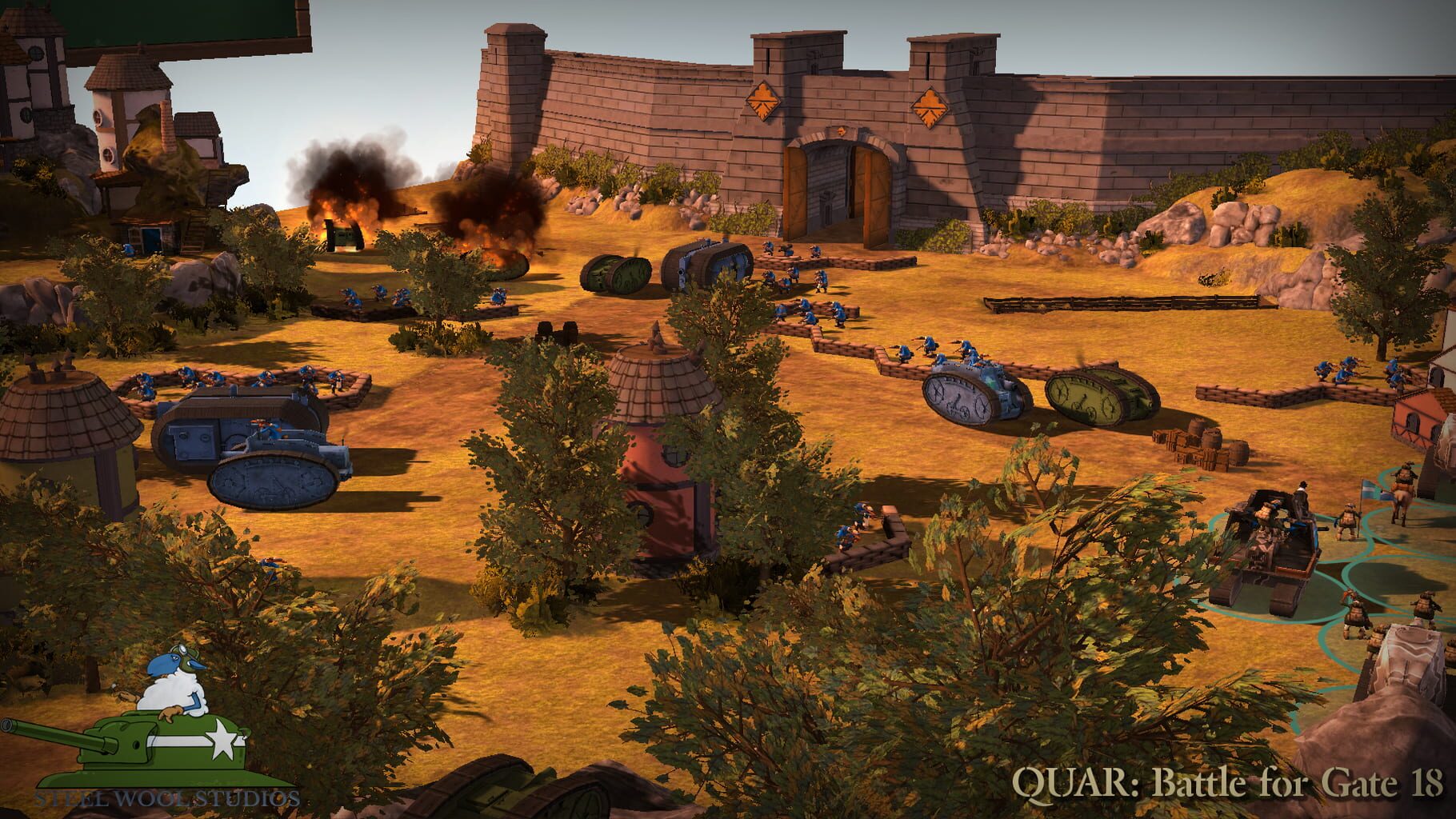 Captura de pantalla - Quar: Battle for Gate 18