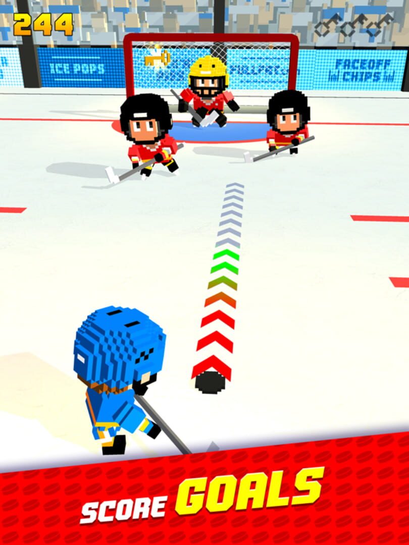 Blocky Hockey - Screenshot