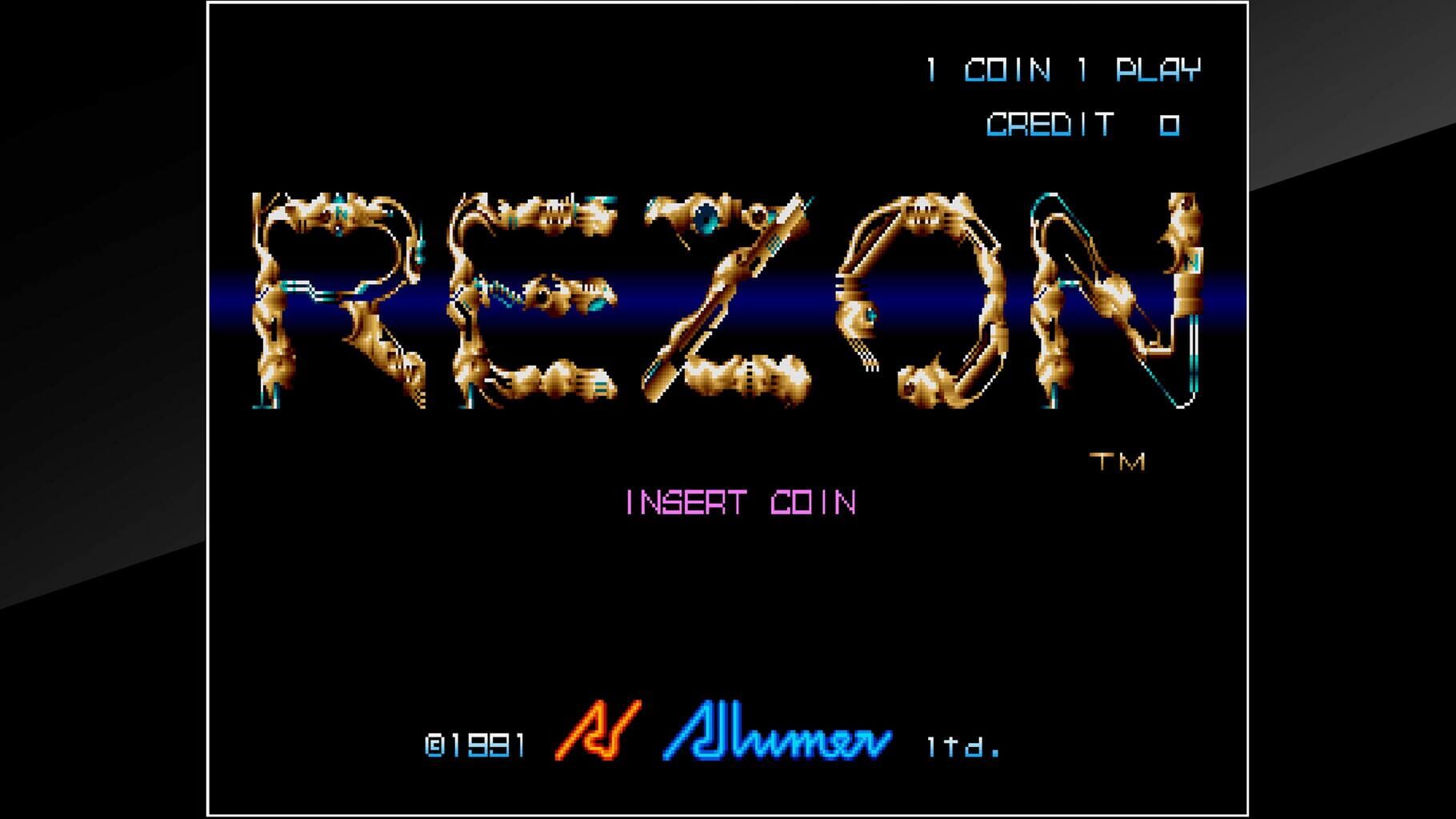 Arcade Archives: Rezon screenshot