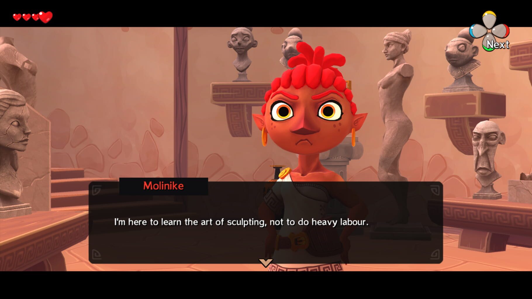 Captura de pantalla - Molly Medusa: Queen of Spit