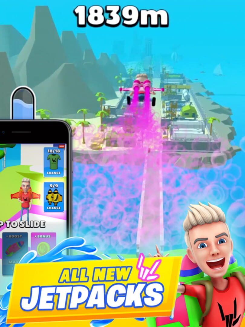 Stephen Sharer’s Rocket Slide - Screenshot
