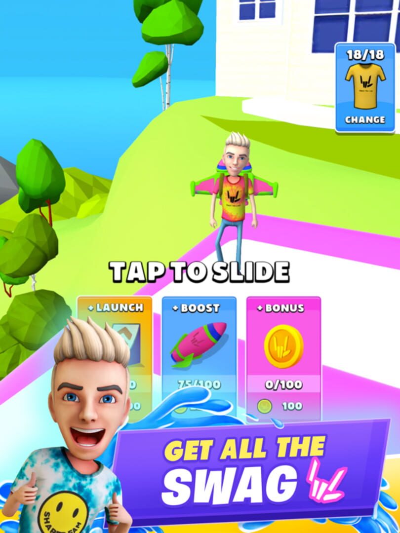 Stephen Sharer’s Rocket Slide - Screenshot