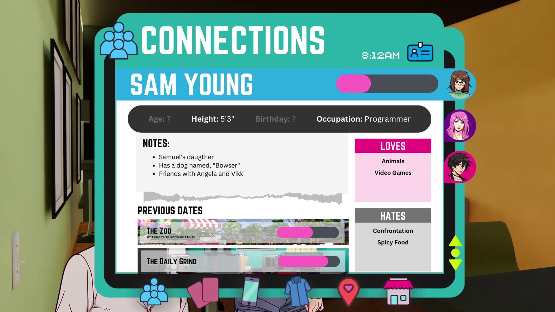 Everdate: The Let's Play Dating Game - Screenshot