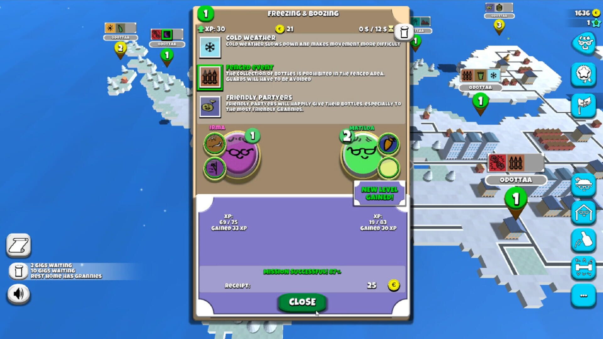 Bottle Grannies - Screenshot