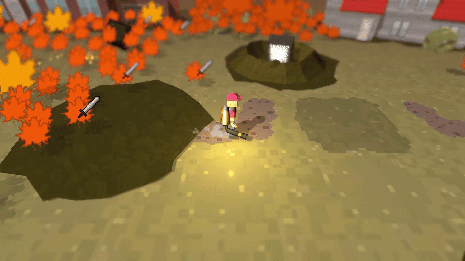 Leaf Blower Man: This Game Blows! screenshot