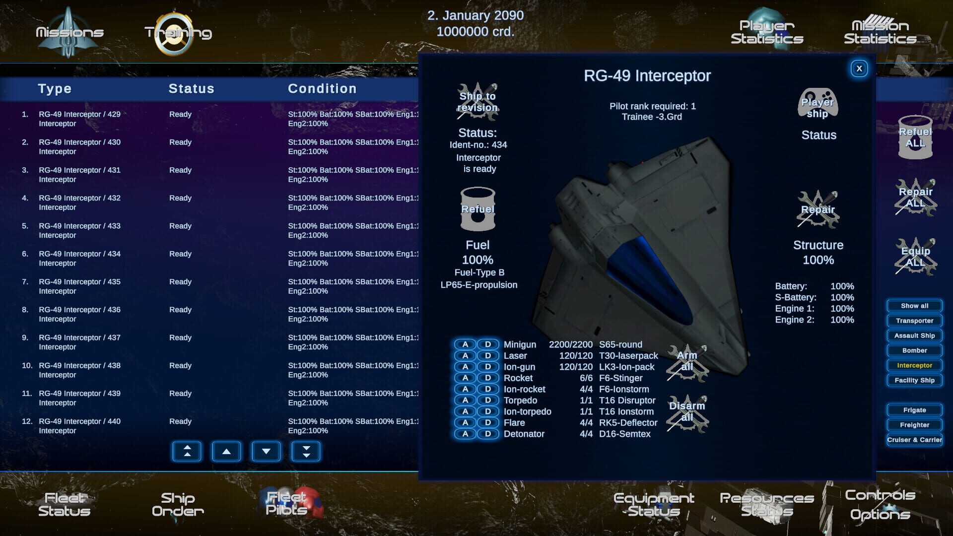Space Wing Cadet - Screenshot