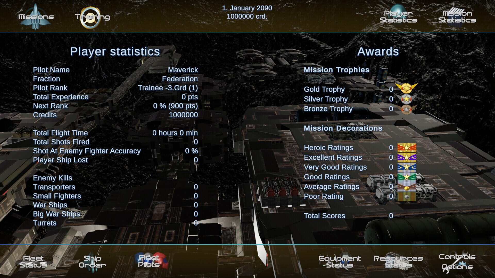 Space Wing Cadet - Screenshot