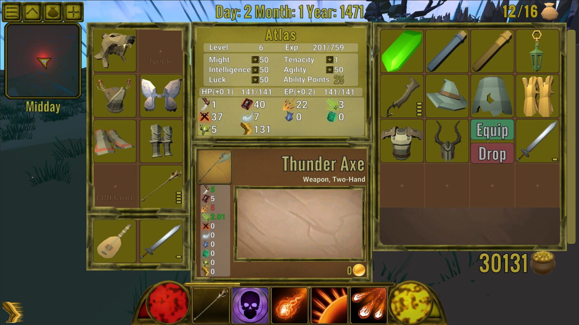 Elaria: The Corrupted Throne - Screenshot
