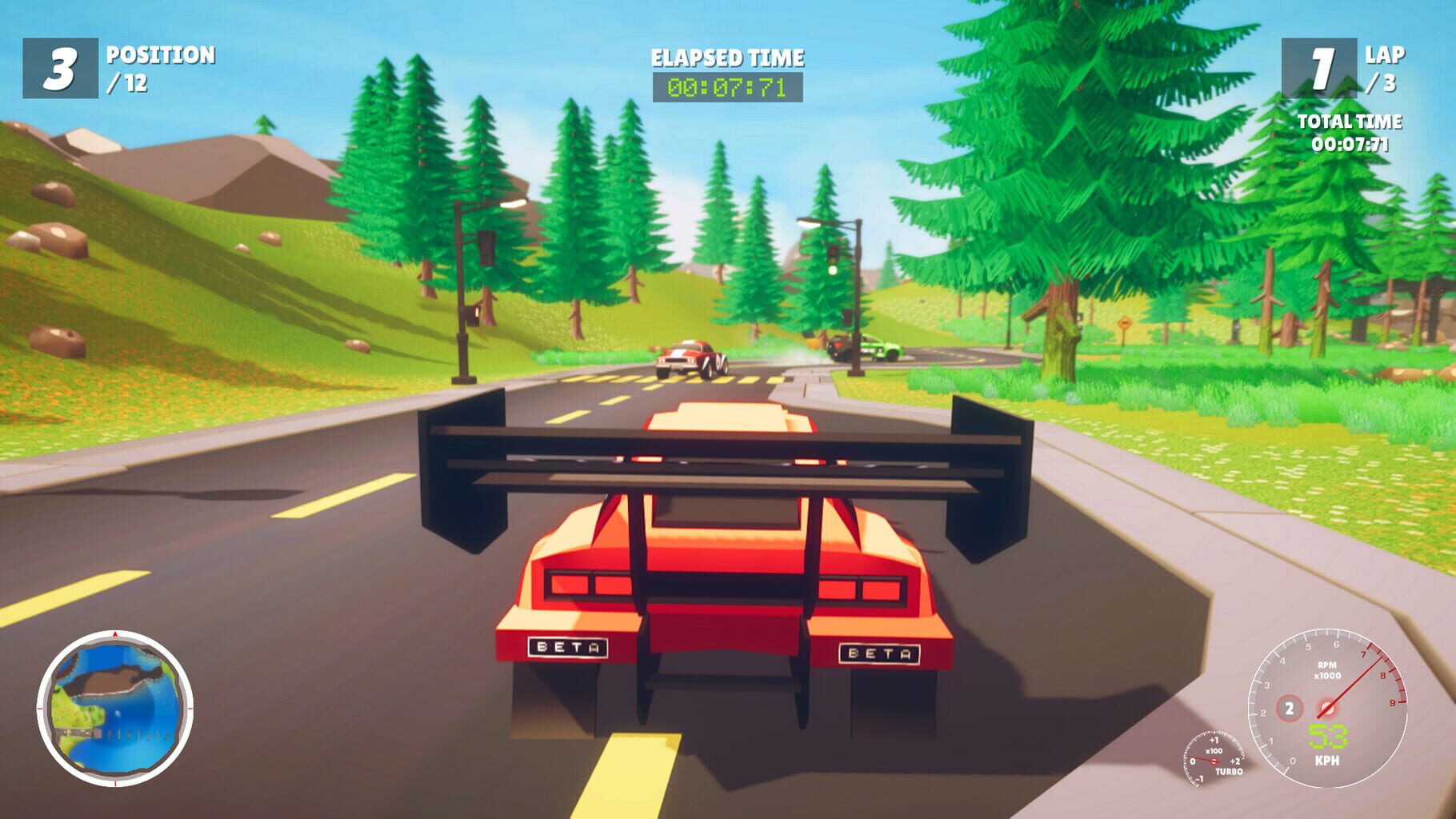 Toon Toon Racing screenshot