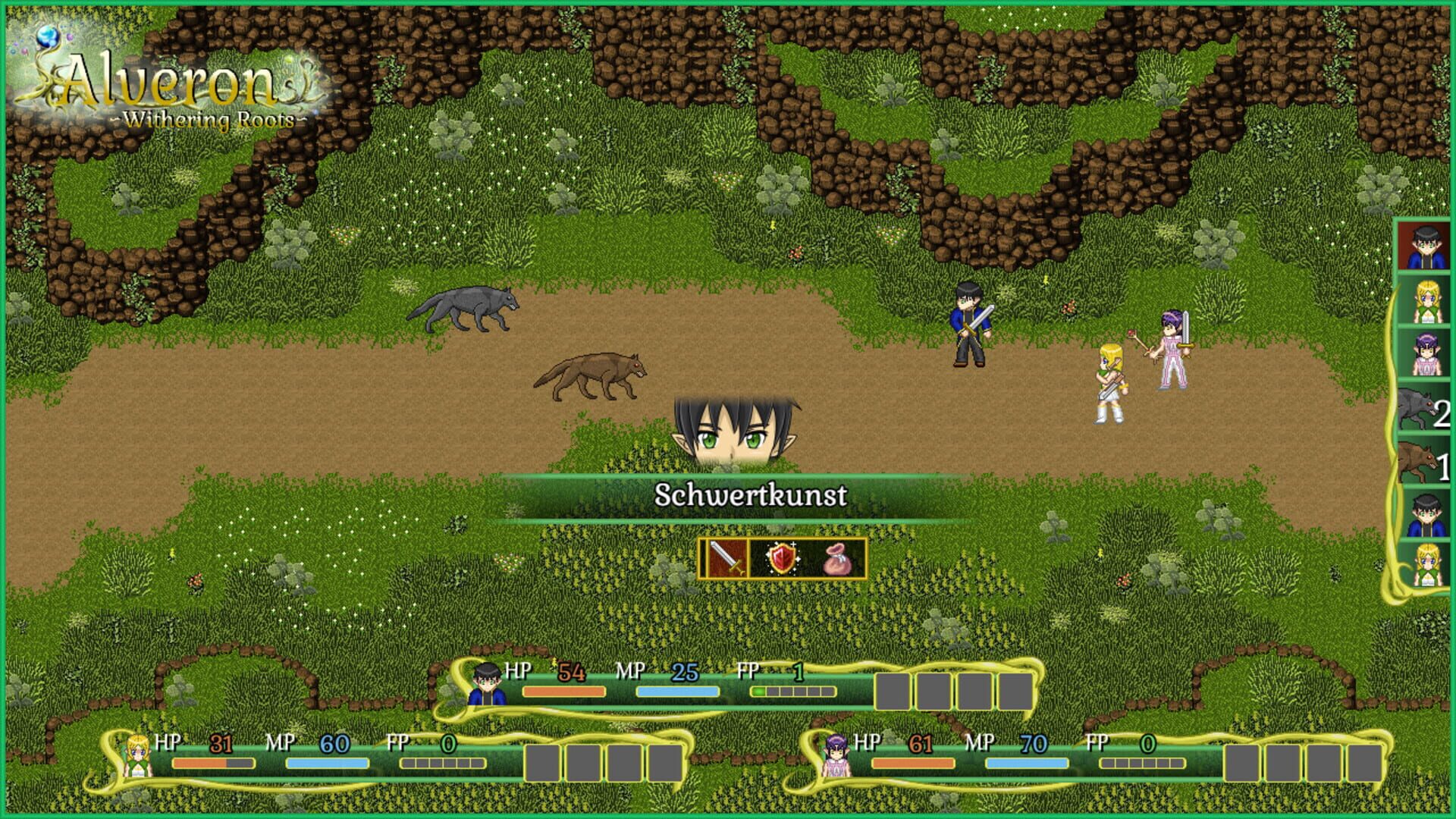 Alveron: Withering Roots - Screenshot