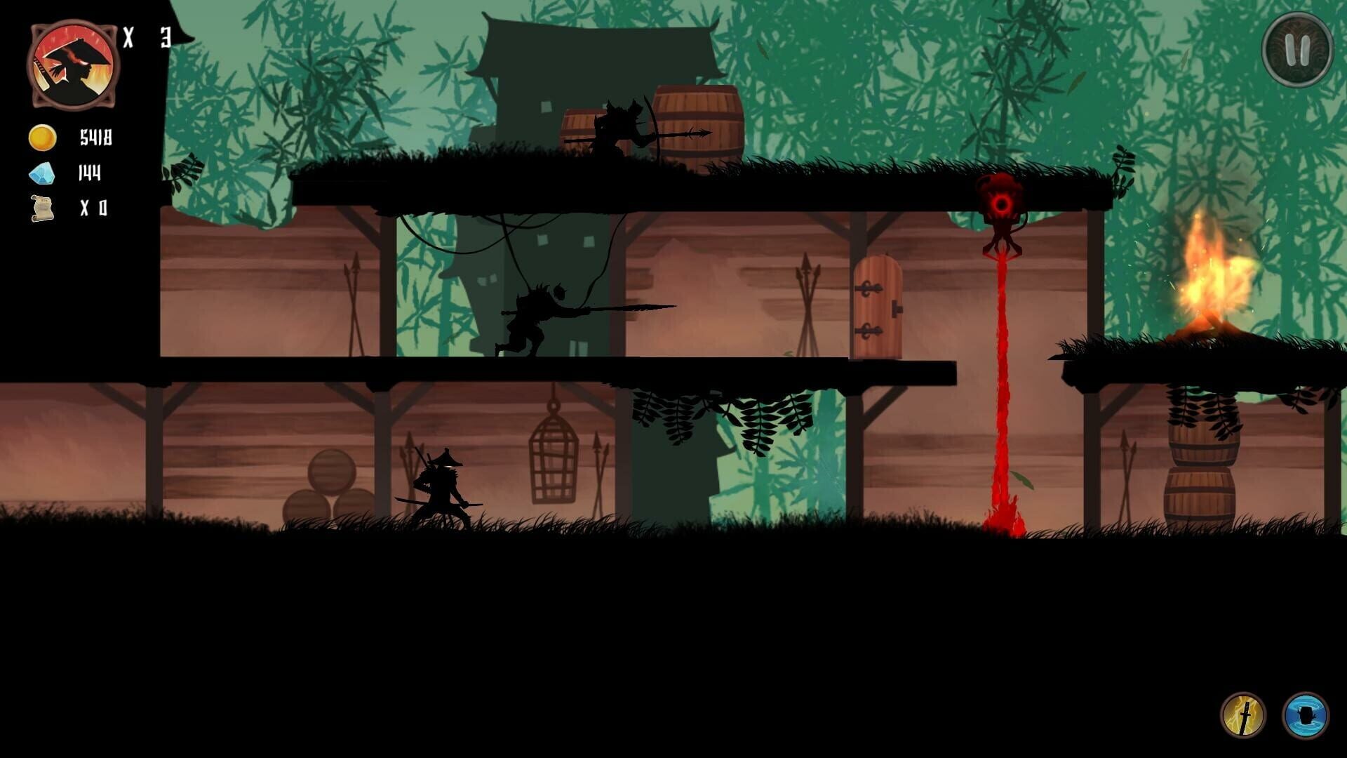 Revenge of the Shadow Ninja - Screenshot