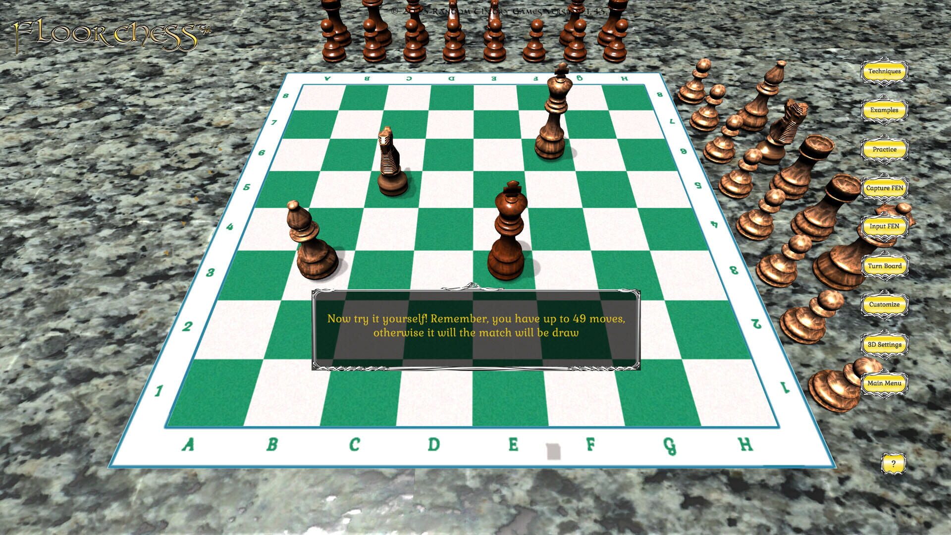 Floor Chess - Screenshot