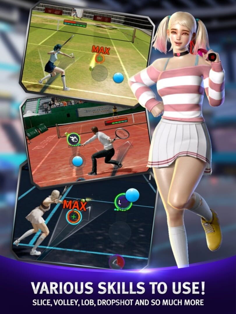Tennis Slam: Global Duel Arena - Screenshot