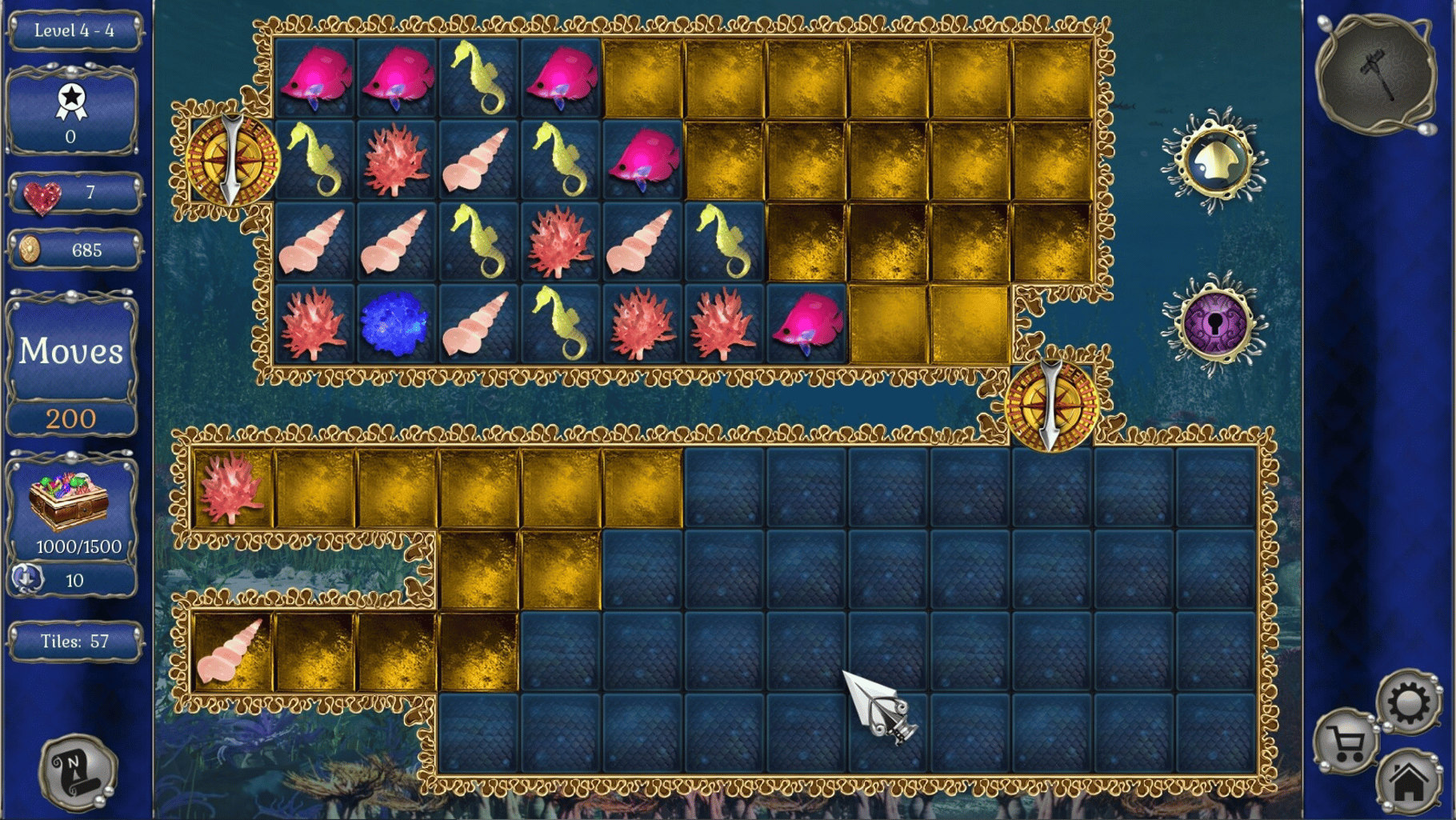 Jewel Match Aquascapes: Collector's Edition screenshot