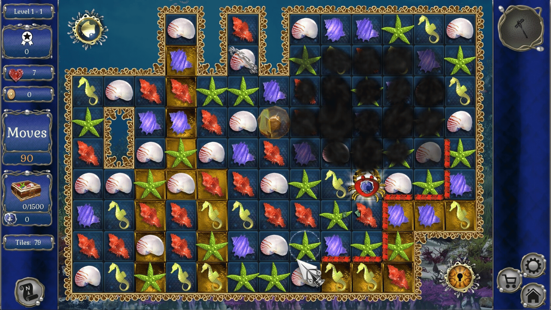 Jewel Match Aquascapes: Collector's Edition screenshot