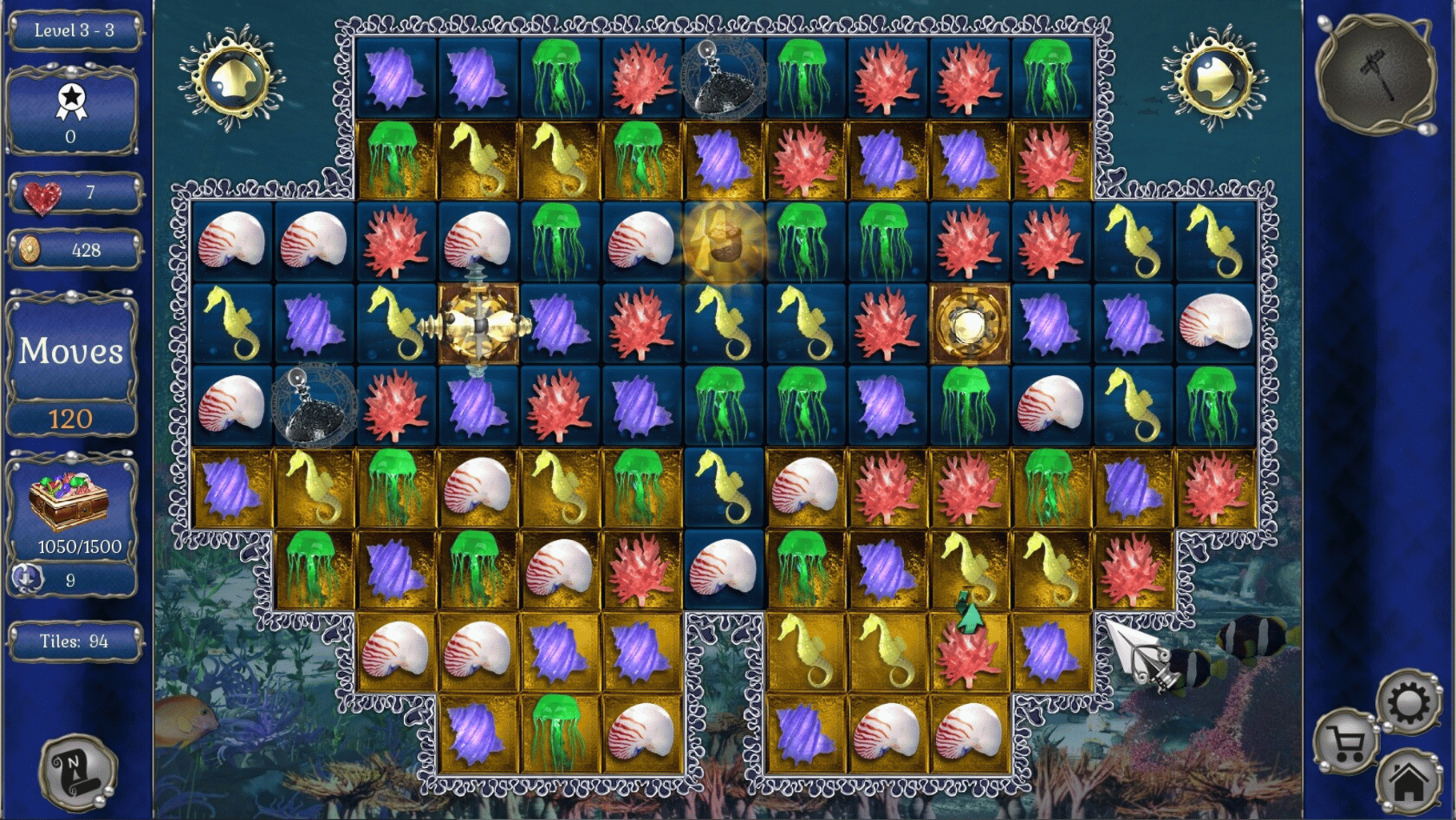 Jewel Match Aquascapes: Collector's Edition screenshot