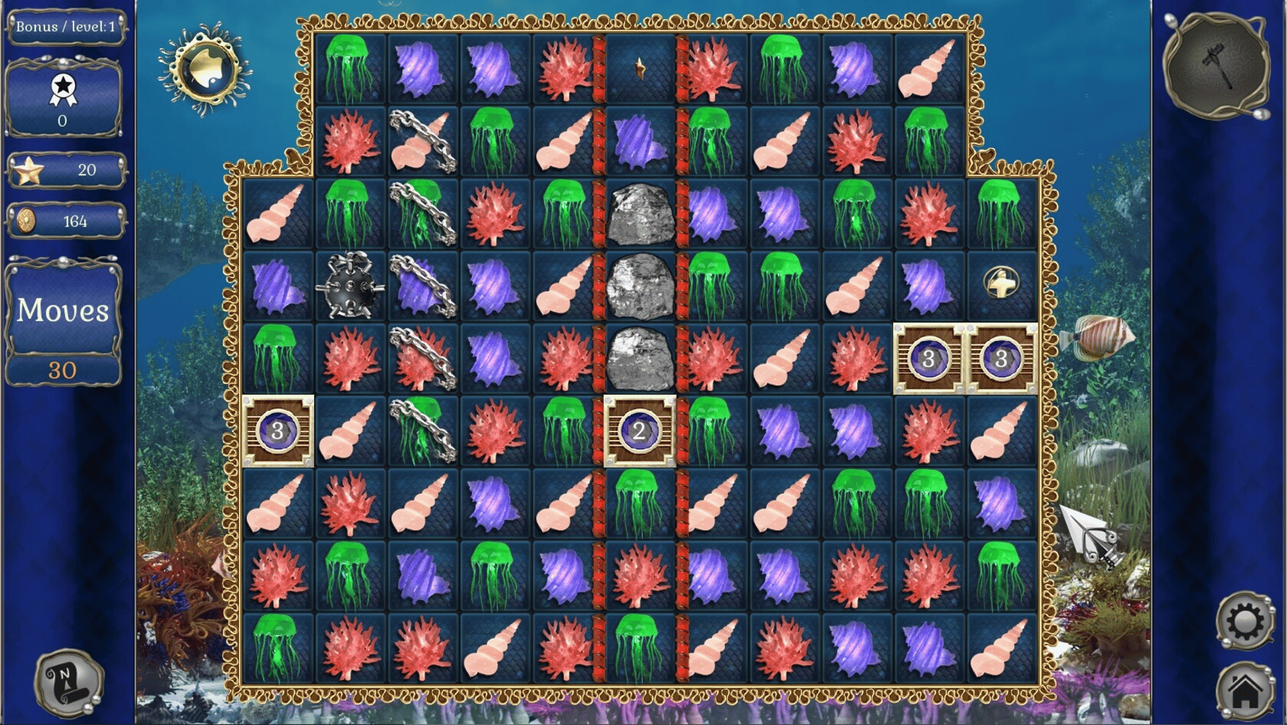 Jewel Match Aquascapes: Collector's Edition screenshot