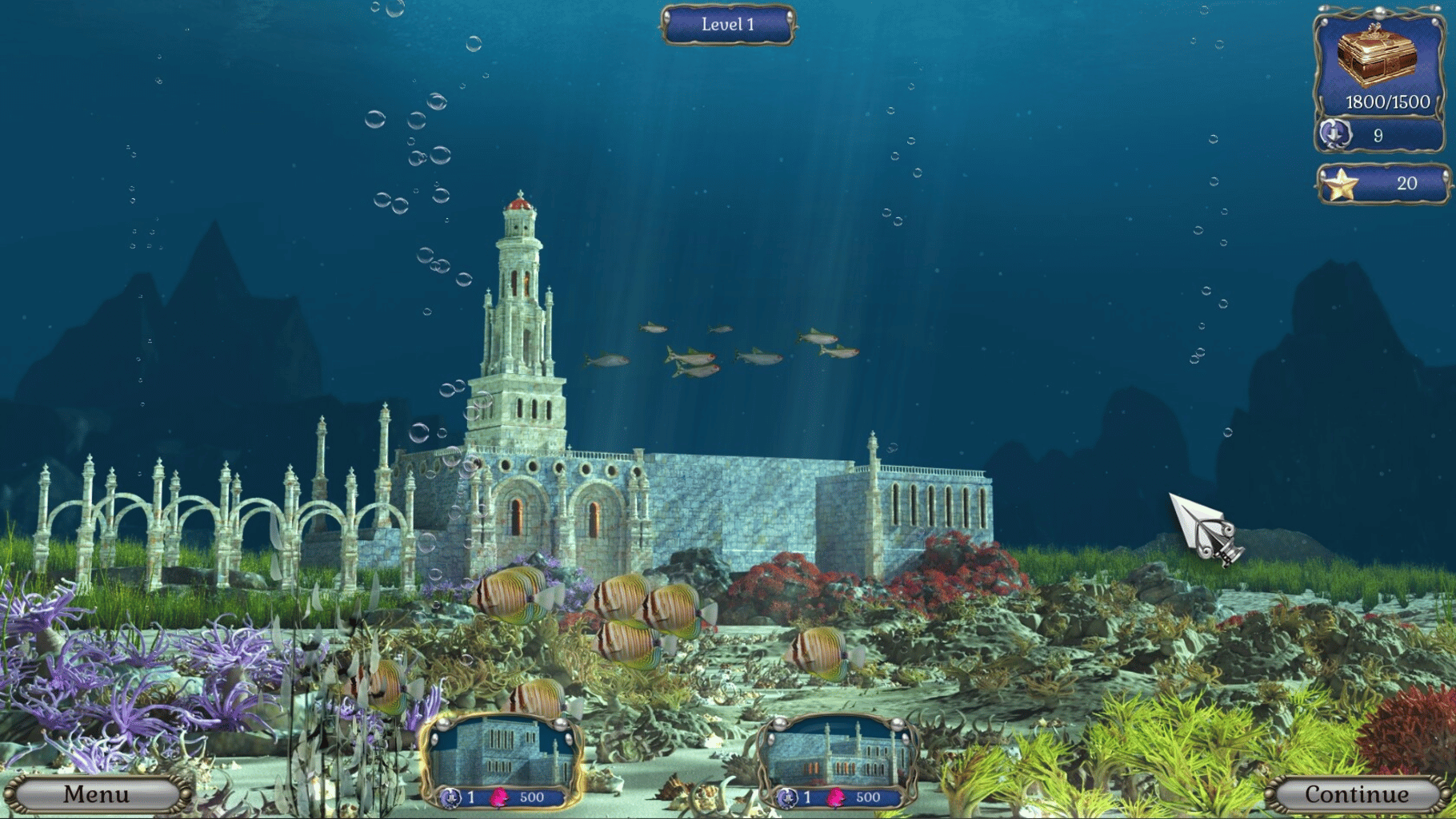 Jewel Match Aquascapes: Collector's Edition screenshot