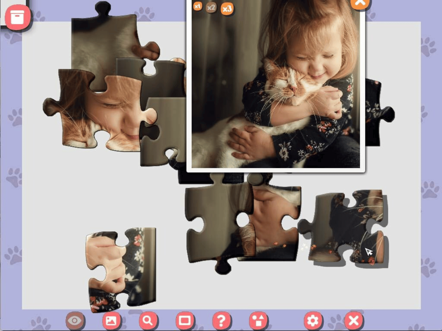 1001 Jigsaw: Cute Cats 5 screenshot