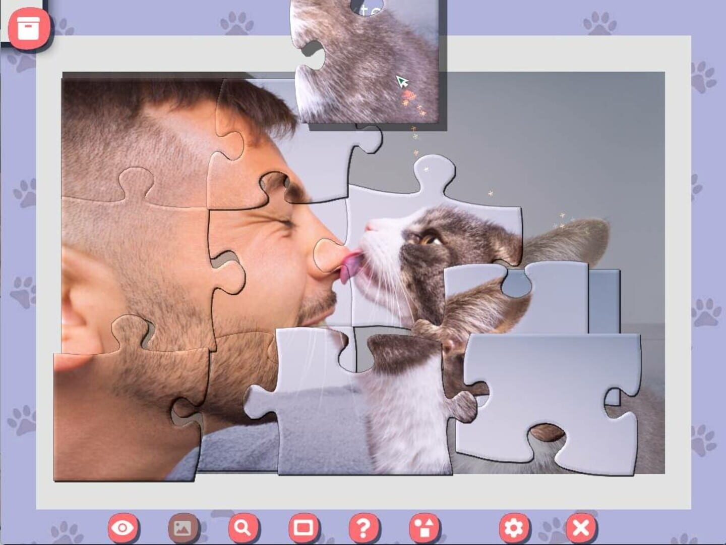 Captura de pantalla - 1001 Jigsaw: Cute Cats 5