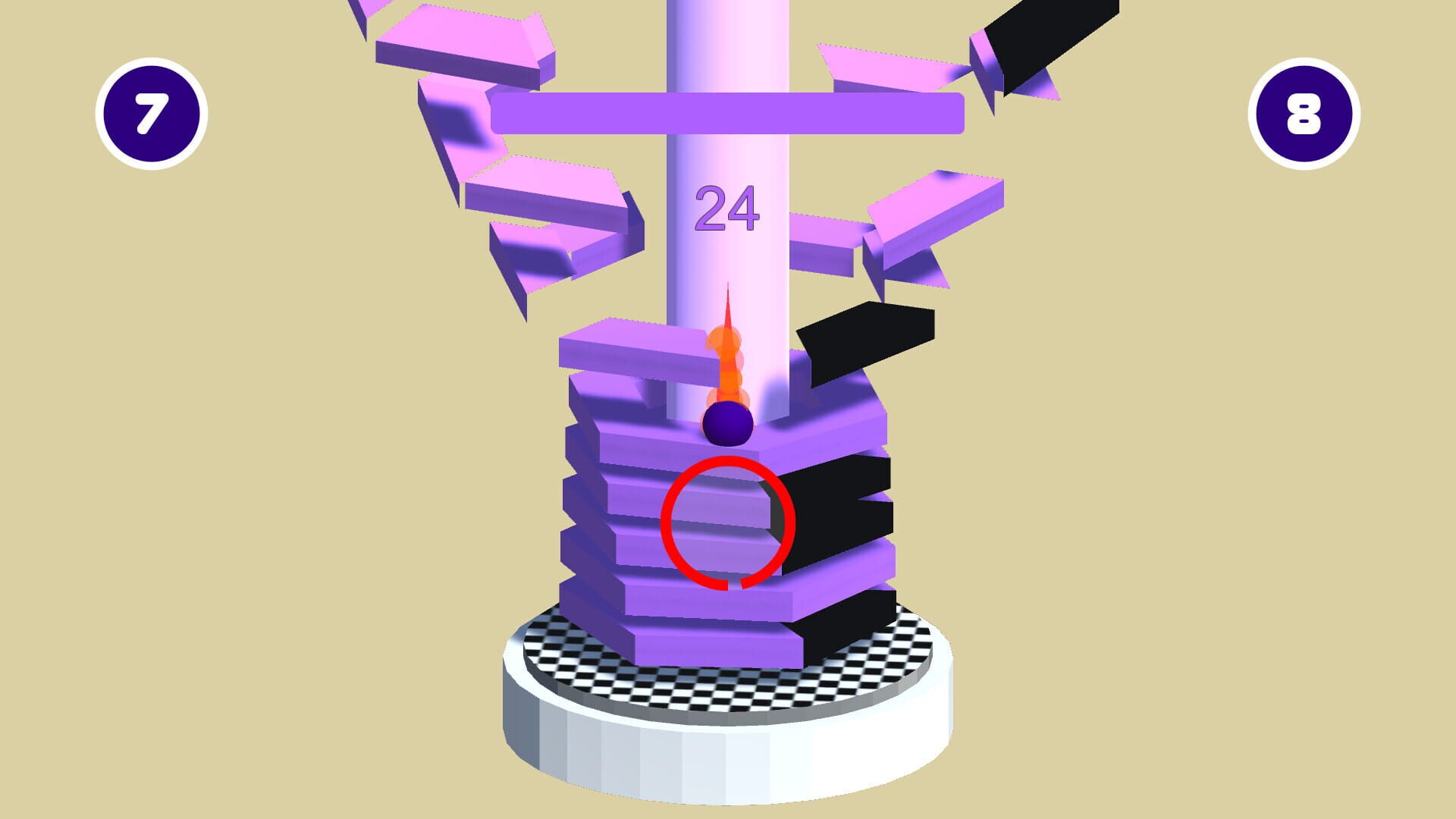 Spiral Smash - Screenshot