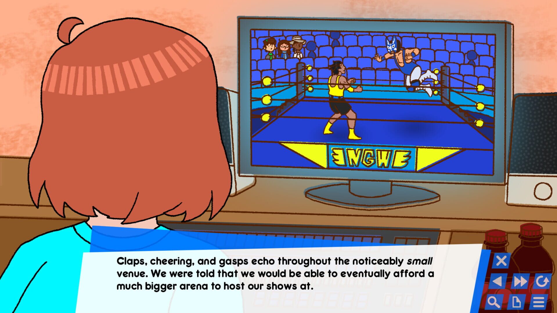 Winning Hearts: Wrestling Otome - Screenshot