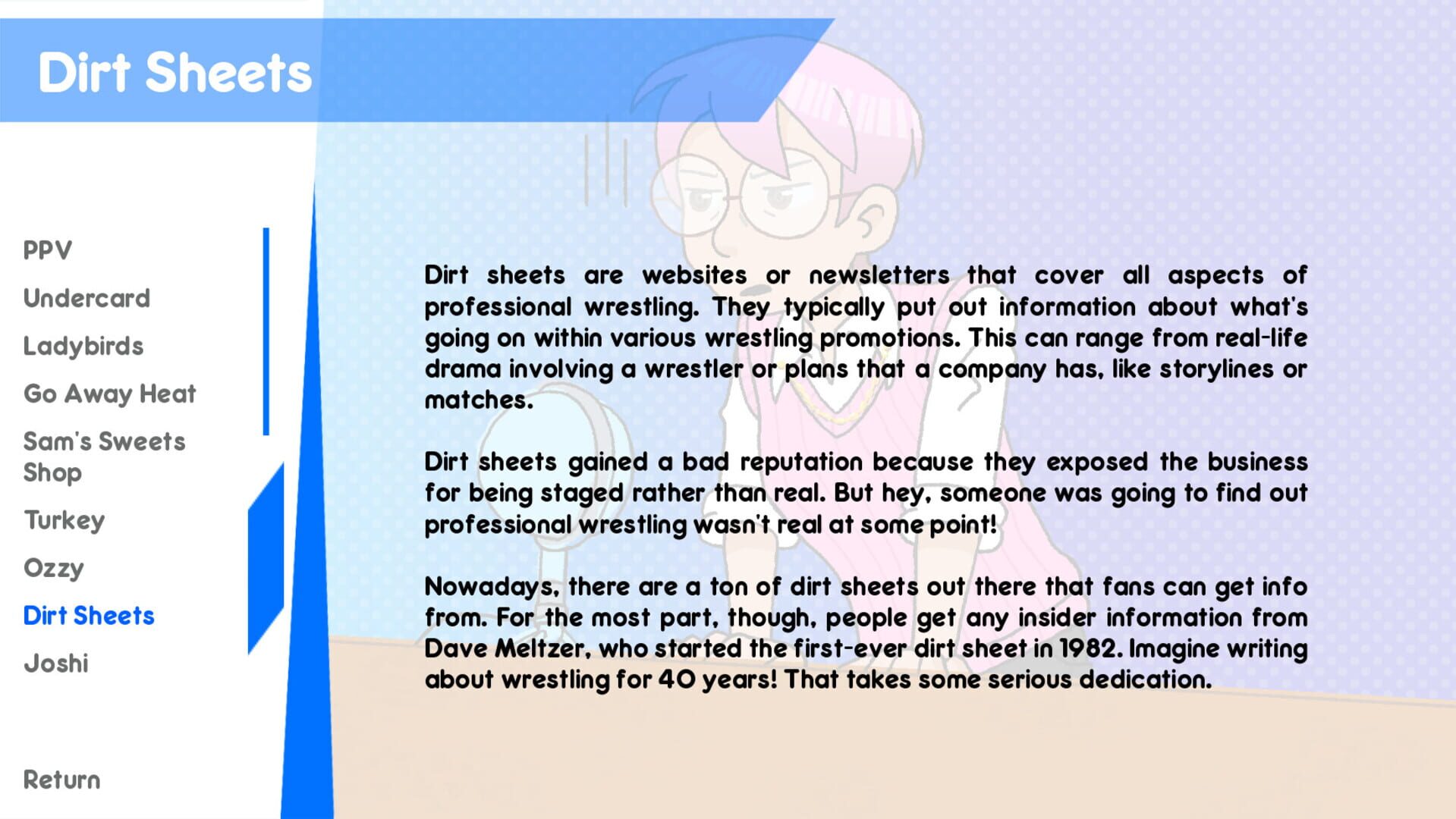 Winning Hearts: Wrestling Otome - Screenshot