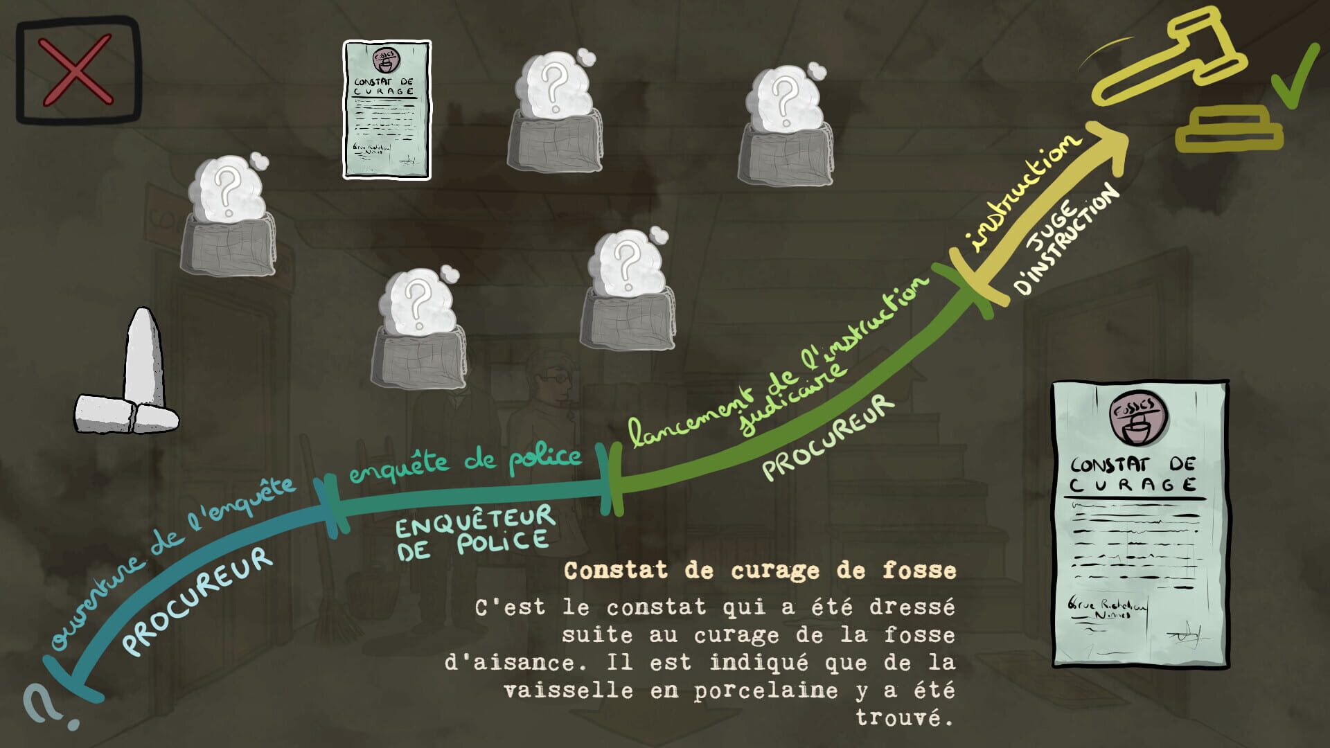 L'affaire est Dans le Sac - Screenshot
