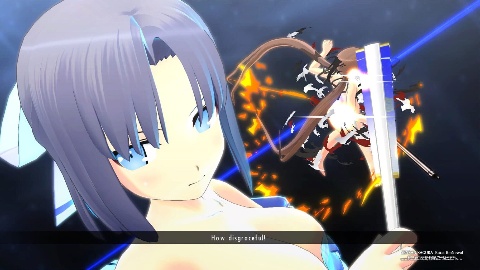 Captura de pantalla - Senran Kagura Burst Re:Newal - Tailor-Made Edition