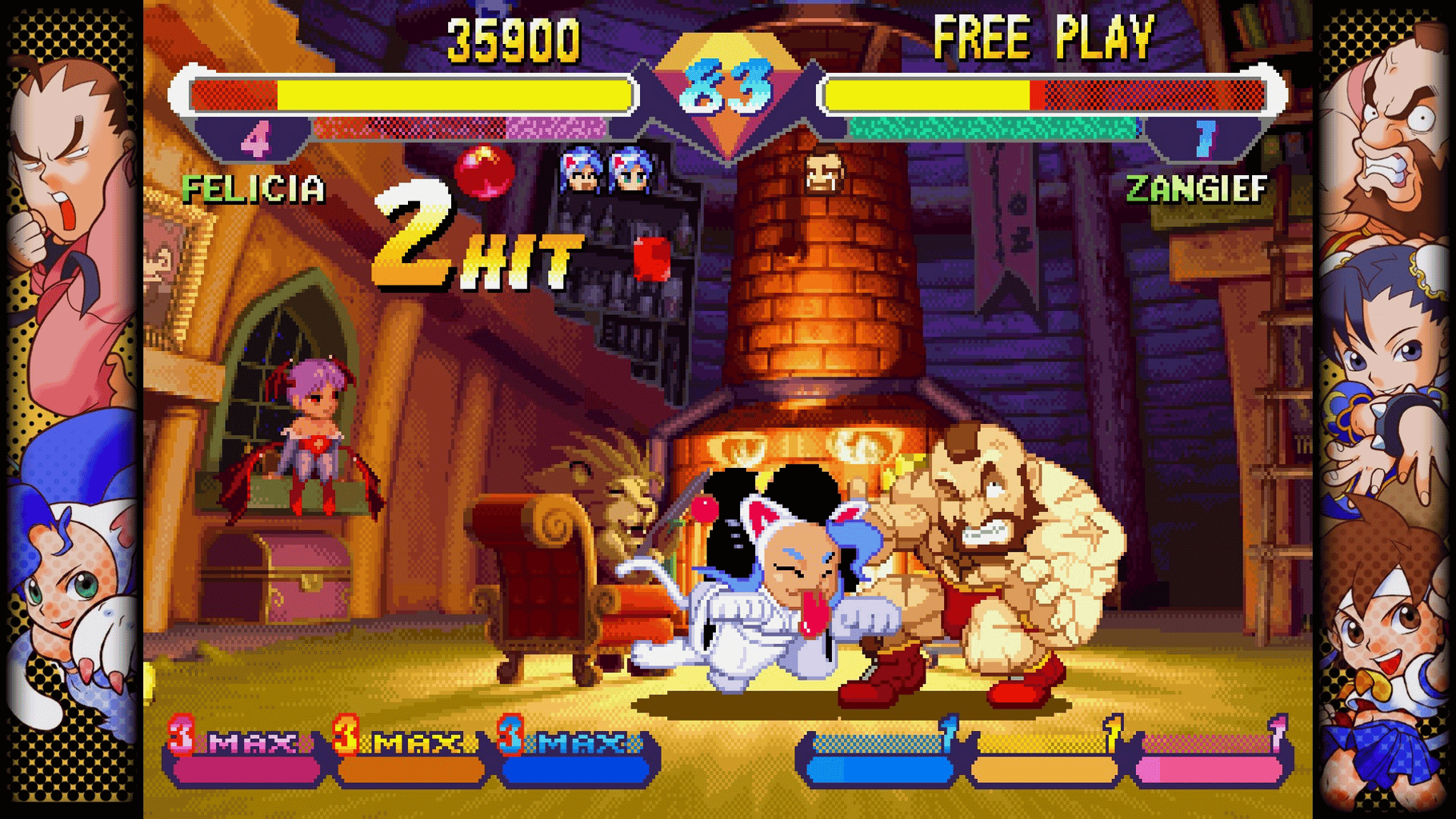 Capcom Fighting Collection screenshot