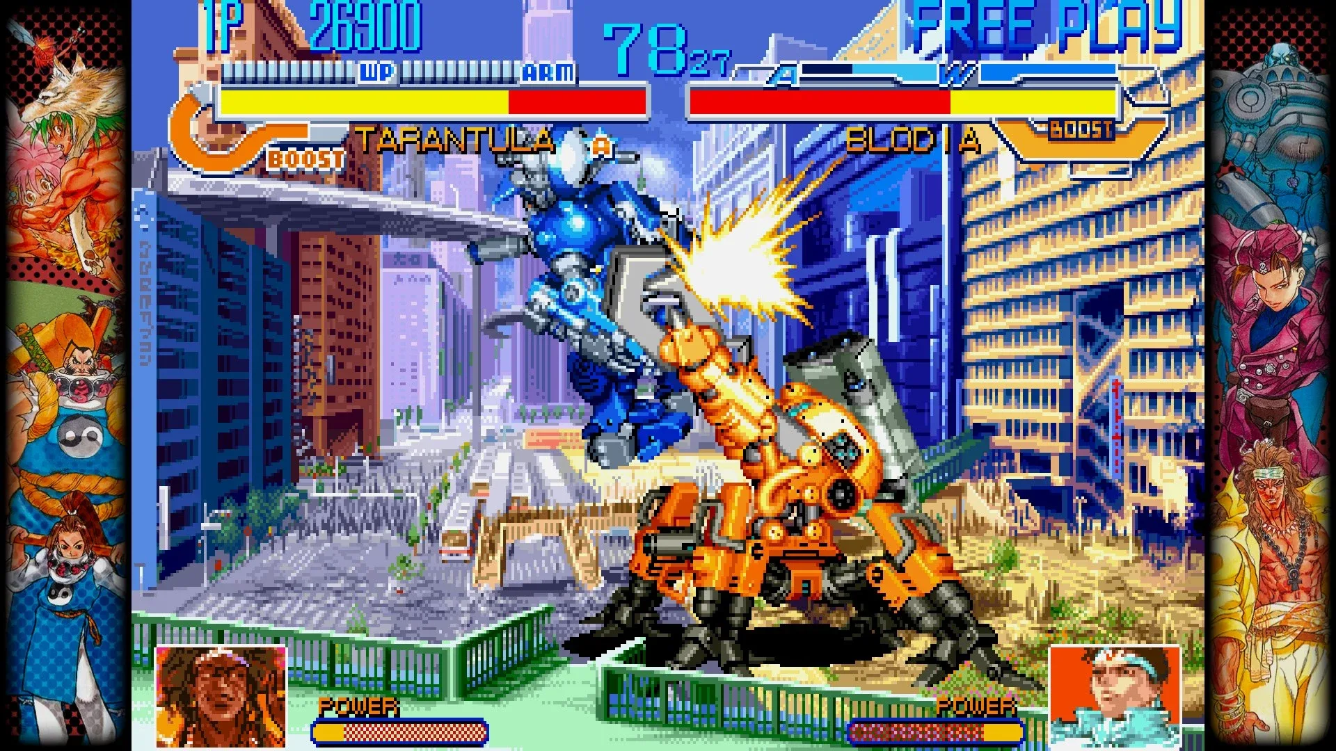 Captura de pantalla - Capcom Fighting Collection