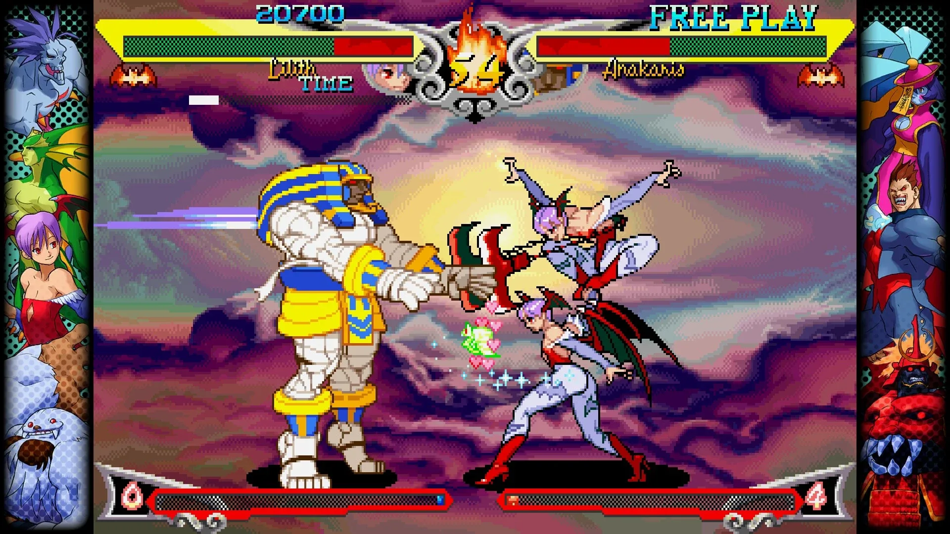 Captura de pantalla - Capcom Fighting Collection