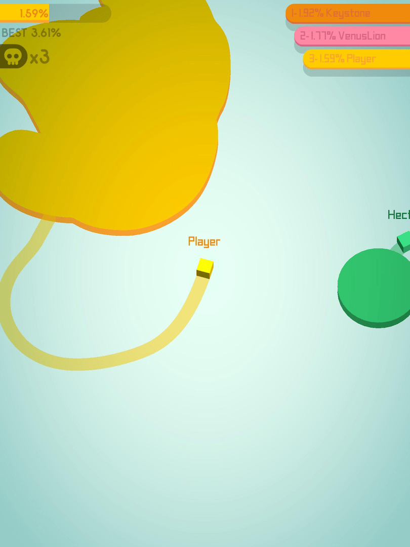 Paper.io 2 screenshot